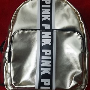 Small pink back pack